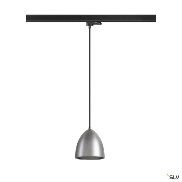 SLV PARA CONE 14, pendant light for 3-phase system, GU10, aluminium 1009141