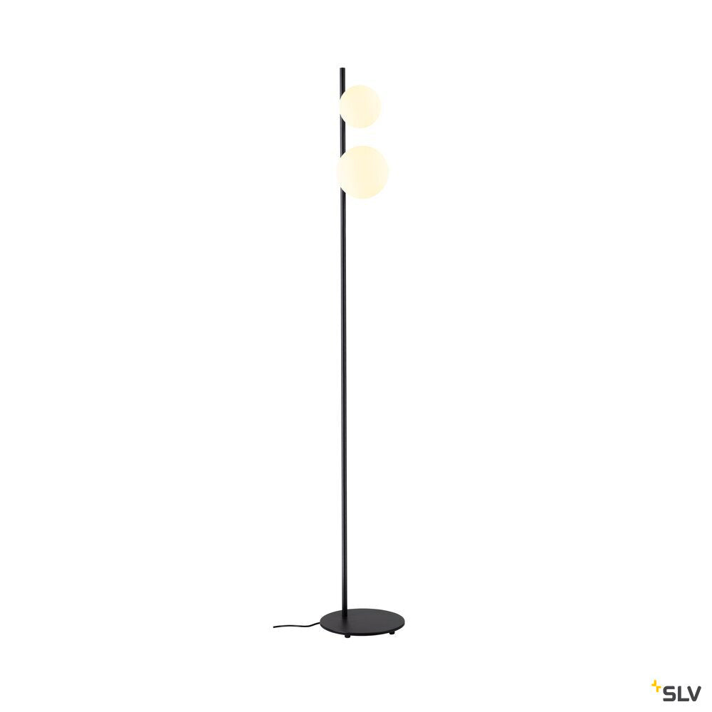 SLV SUN FL, G9, free-standing lamp, round, 1 x max. 5 W, IP20, black 1009142
