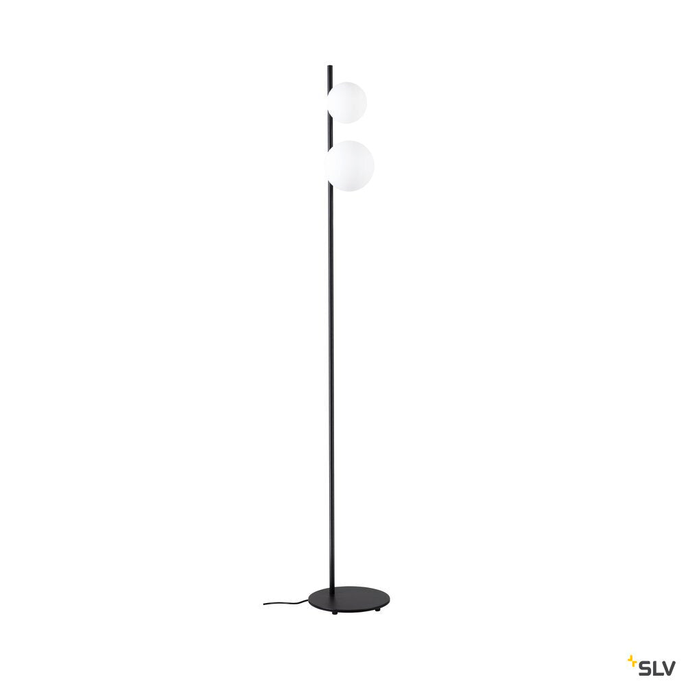 SLV SUN FL, G9, free-standing lamp, round, 1 x max. 5 W, IP20, black 1009142