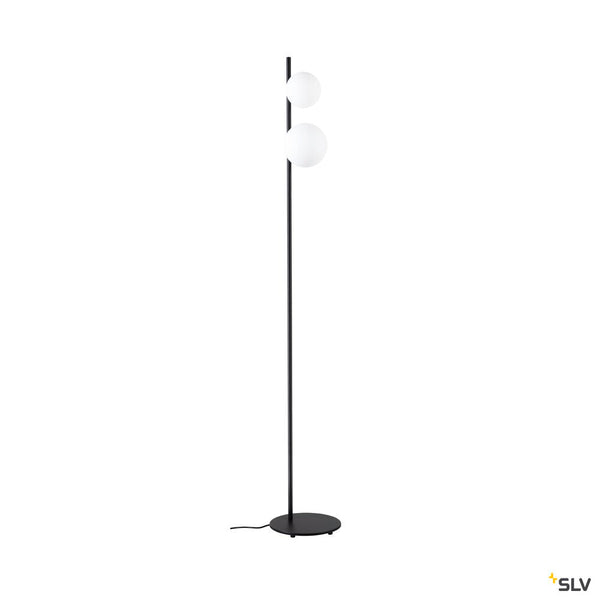 SLV SUN FL, G9, free-standing lamp, round, 1 x max. 5 W, IP20, black 1009142