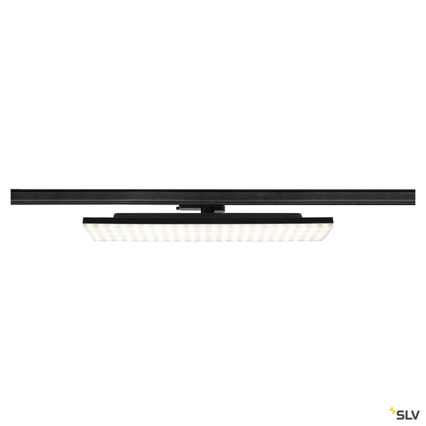 SLV SIGHT PANEL, 3~ spot, rectangular, 4000K, 38W, 70°, black 1009148