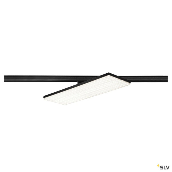 SLV SIGHT PANEL, 3~ spot, rectangular, 4000K, 38W, 70°, black 1009148