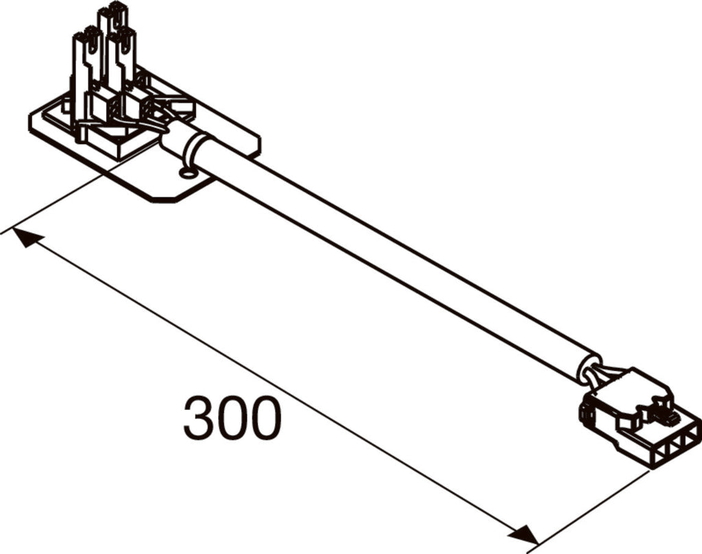 SLV RETRO, CON 3P001 Connector 3-pin plug 1009195