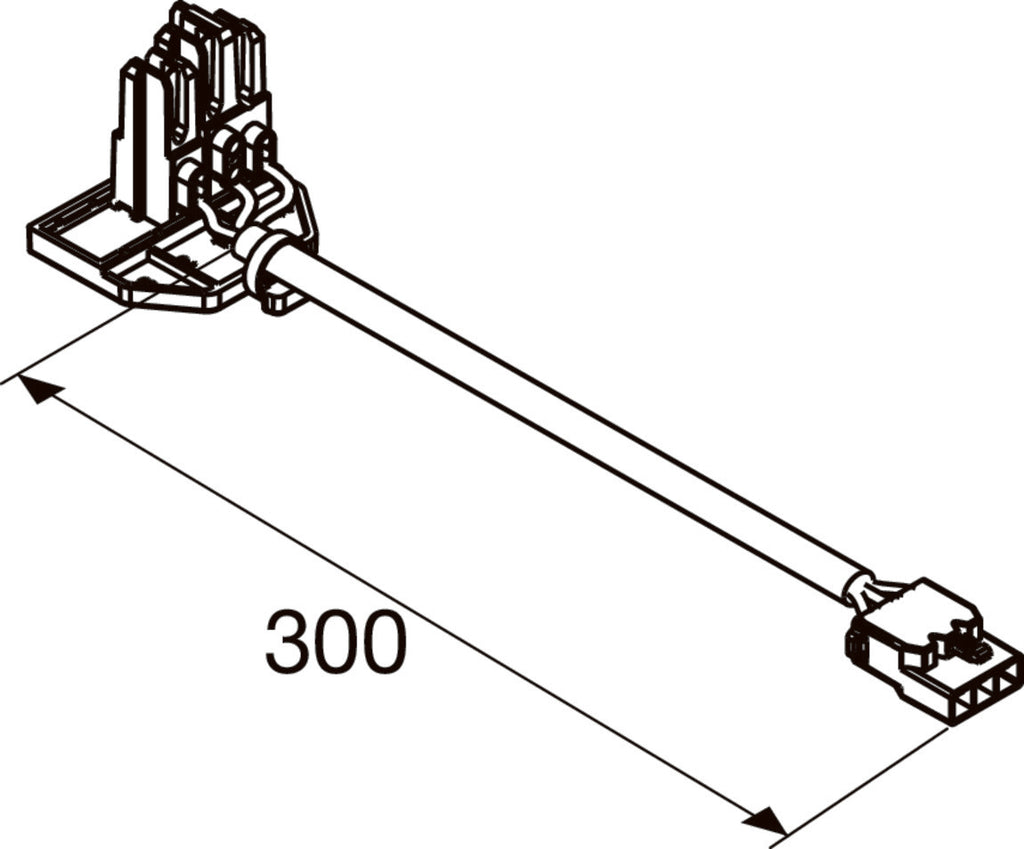 SLV RETRO, CON 3P003 Connector 3-pin plug 1009197