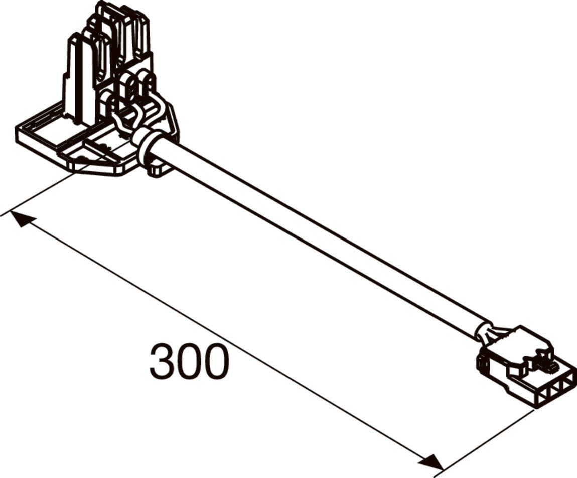 SLV RETRO, CON 3P003 Connector 3-pin plug 1009197