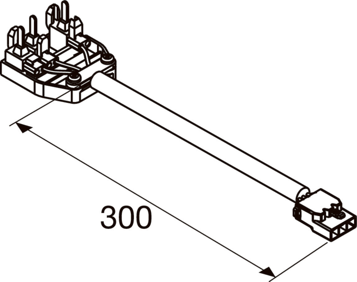 SLV RETRO, CON 3P006 Connector 3-pin plug 1009200