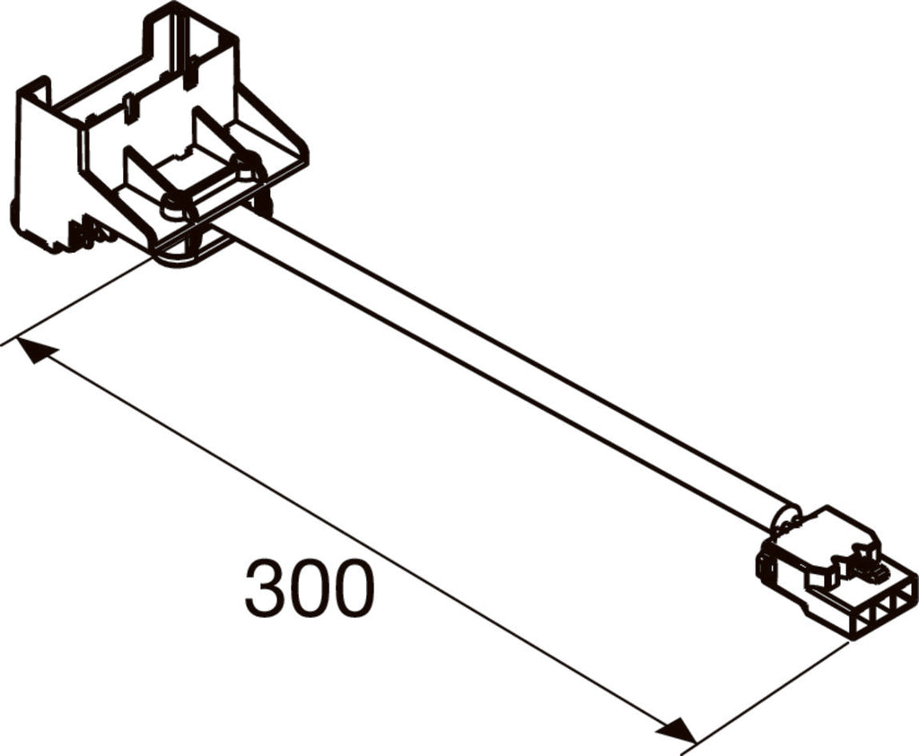 SLV RETRO, CON 3P007 Connector 3-pin plug 1009201