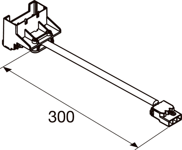 SLV RETRO, CON 3P007 Connector 3-pin plug 1009201