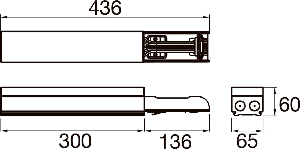 SLV EASYLIGHT, FOB 300 7 25 WH Feed out Box 300mm, 7 pole, 2.5mm2 1009233