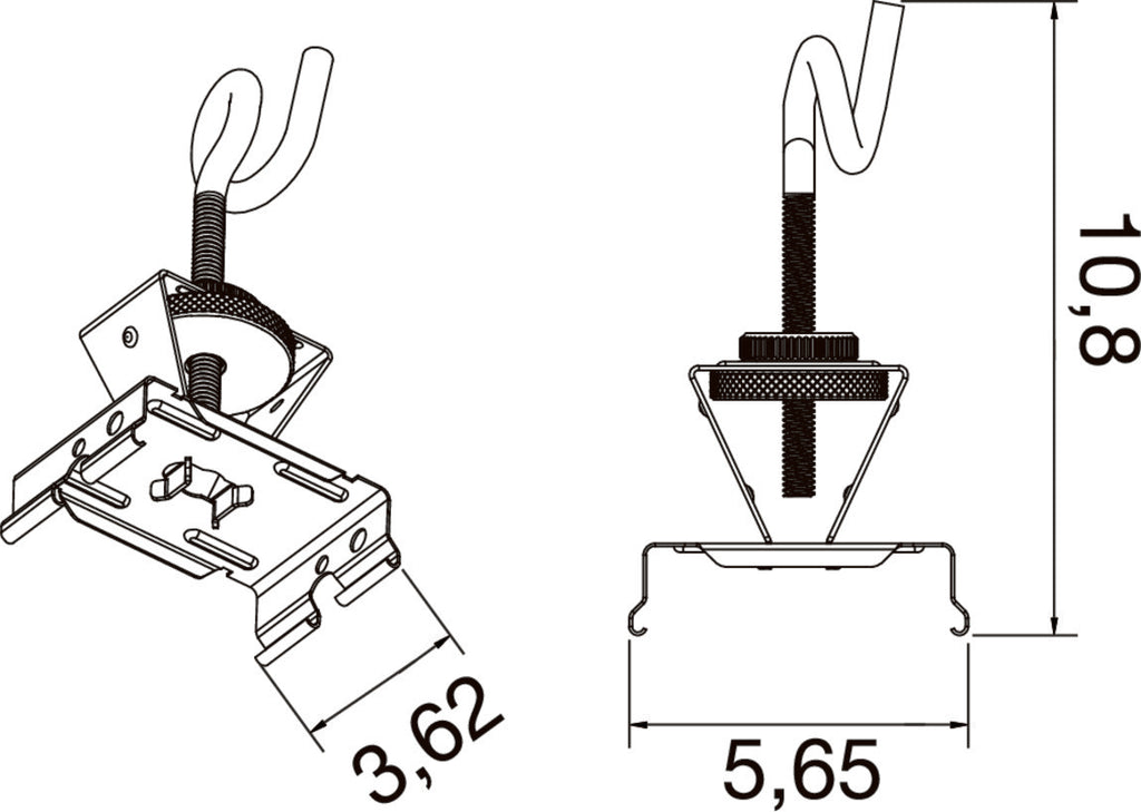 SLV EASYLIGHT, CSK FT Chain suspension kits fine tuned (without chain) 1009242