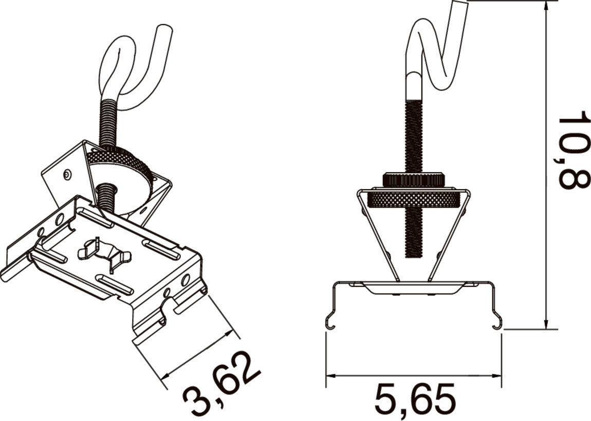 SLV EASYLIGHT, CSK FT Chain suspension kits fine tuned (without chain) 1009242