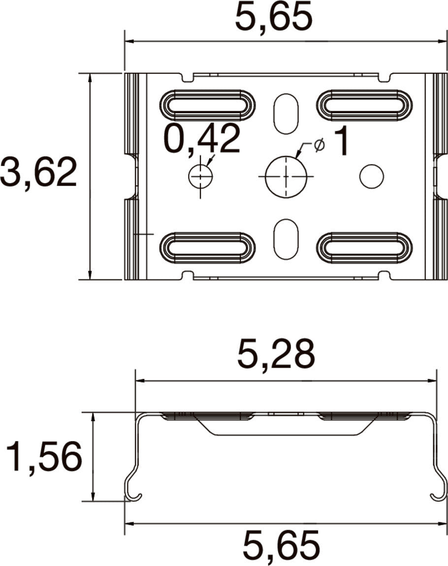 SLV EASYLIGHT, SCF M10, Surface ceiling fix M10 1009245
