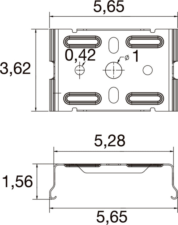 SLV EASYLIGHT, SCF M10, Surface ceiling fix M10 1009245