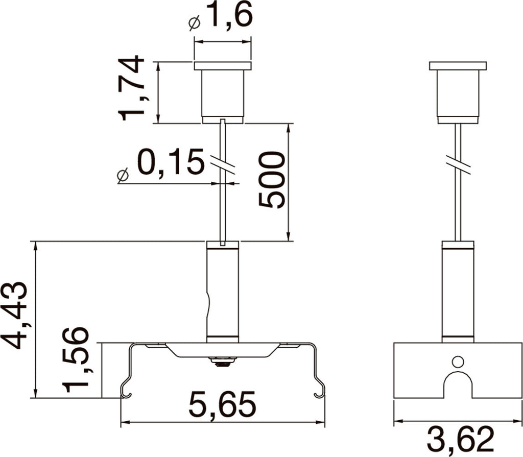 SLV EASYLIGHT, SCK 5000 Steel cable suspension kits 5000mm 1009247