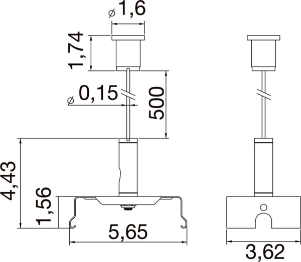 SLV EASYLIGHT, SCK 5000 Steel cable suspension kits 5000mm 1009247