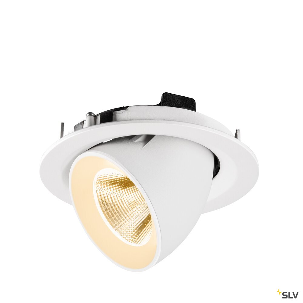 SLV NUMINOS® GIMBLE M, Recessed ceiling light, 2700 K, 20°, white 1009551