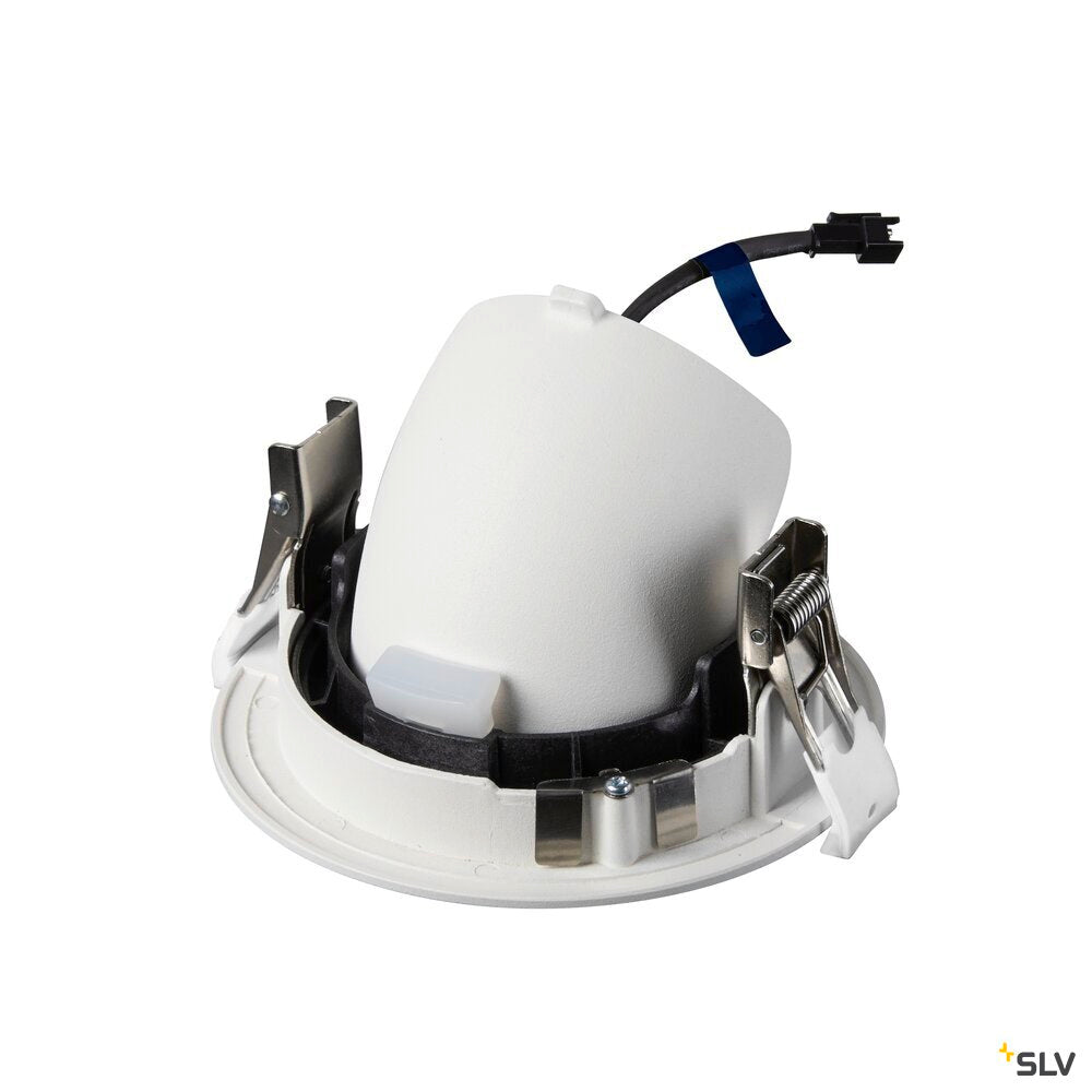 SLV NUMINOS® GIMBLE M, Recessed ceiling light, 3000 K, 40°, white 1009572