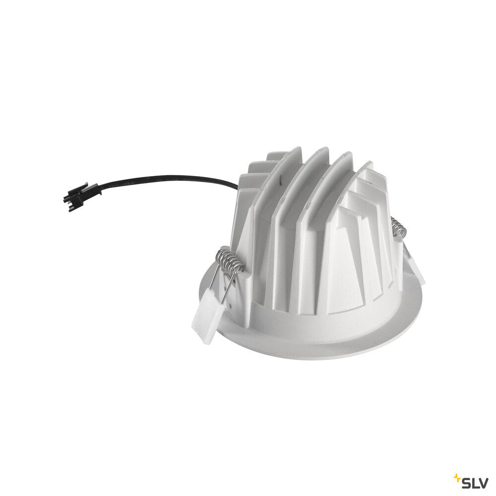 SLV NUMINOS® M, Recessed ceiling light, 4000 K, 20°, IP20, round, white 1009641