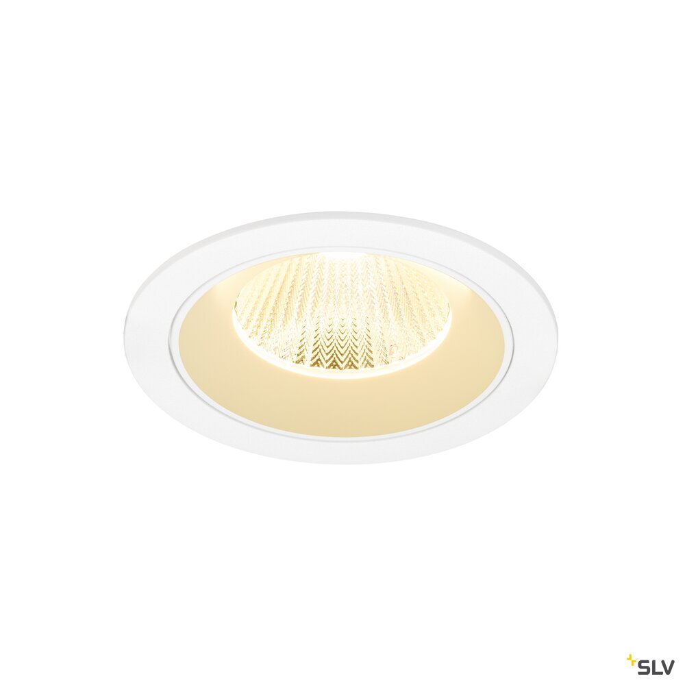 SLV MNUMINOS® L, Recessed ceiling light, 3000 K, 40°, IP20, round, white 1009787