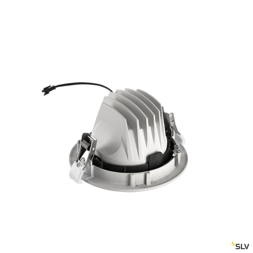 SLV NUMINOS® MOVE L, Recessed ceiling light, 4000 K, 20°, IP20, round, white 1009856