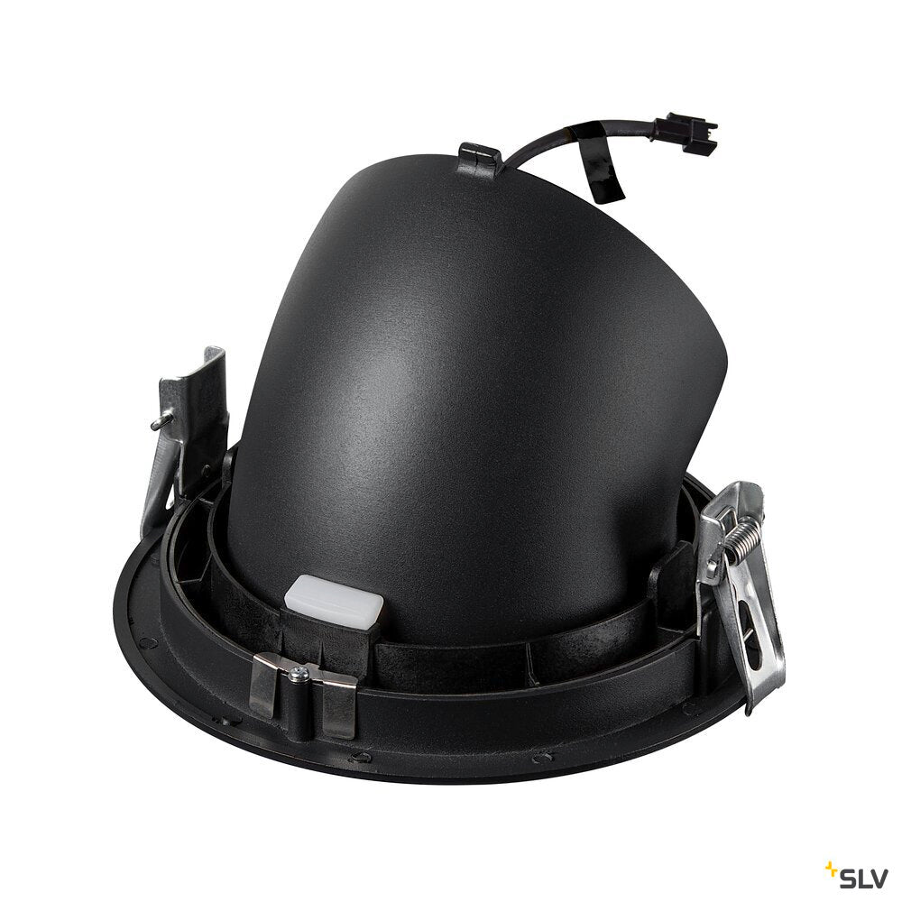 SLV NUMINOS® GIMBLE XL, Recessed ceiling light, 2700 K, 55°, black 1009870