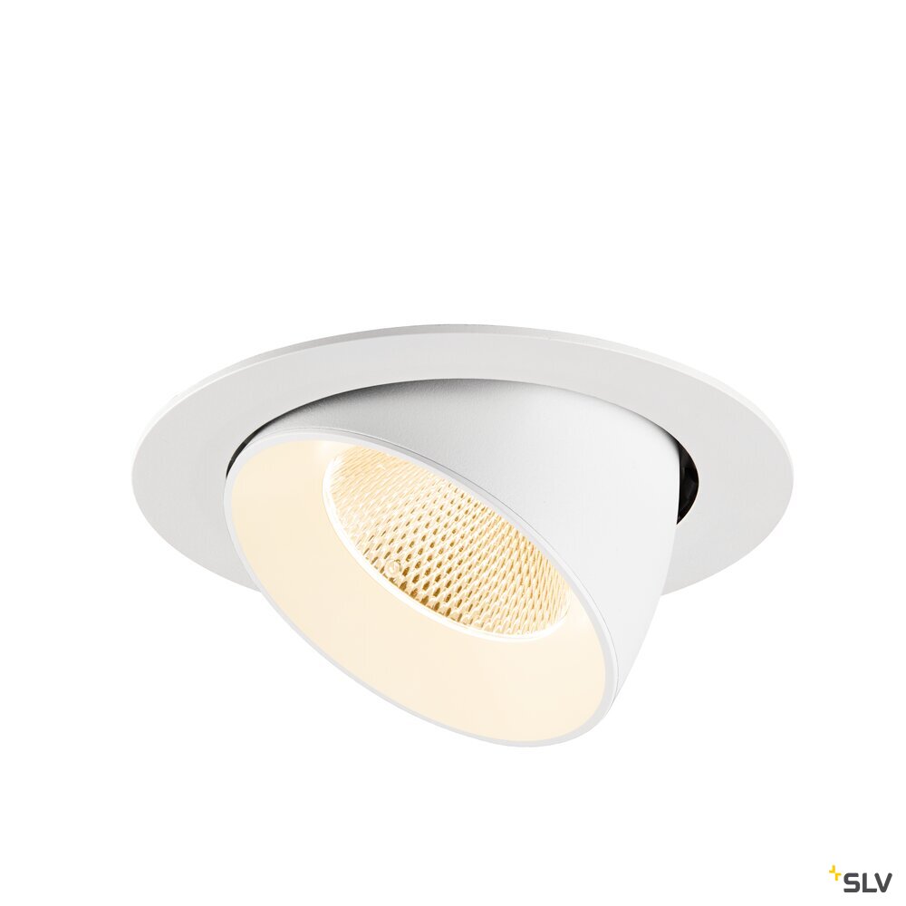 SLV NUMINOS® GIMBLE XL, Recessed ceiling light, 2700 K, 20°, white 1009874