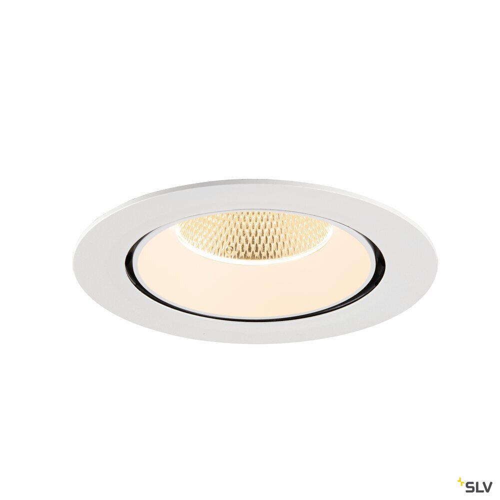SLV NUMINOS® GIMBLE XL, Recessed ceiling light, 2700 K, 20°, white 1009874