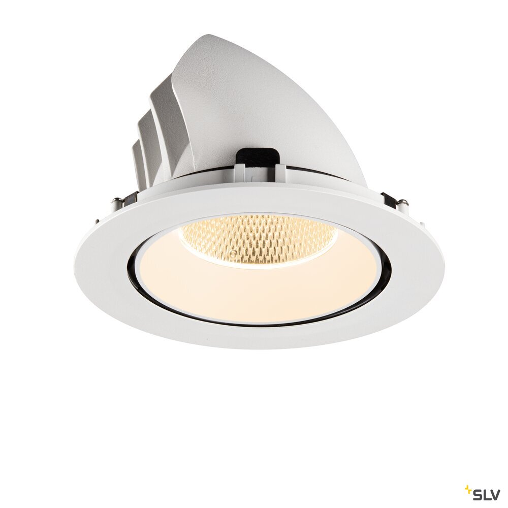 SLV NUMINOS® GIMBLE XL, Recessed ceiling light, 2700 K, 20°, white 1009874