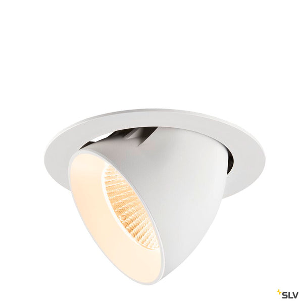 SLV NUMINOS® GIMBLE XL, Recessed ceiling light, 2700 K, 40°, white 1009877