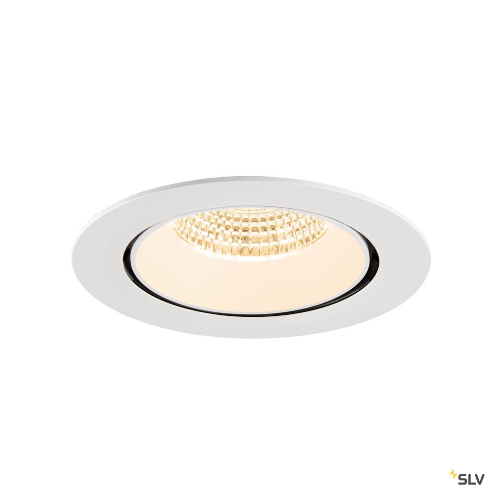SLV NUMINOS® GIMBLE XL, Recessed ceiling light, 2700 K, 55°, white 1009880