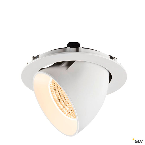 SLV NUMINOS® GIMBLE XL, Recessed ceiling light, 2700 K, 55°, white 1009880