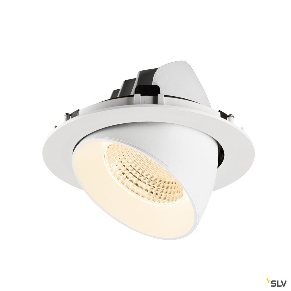 SLV NUMINOS® GIMBLE XL, Recessed ceiling light, 2700 K, 55°, white 1009880