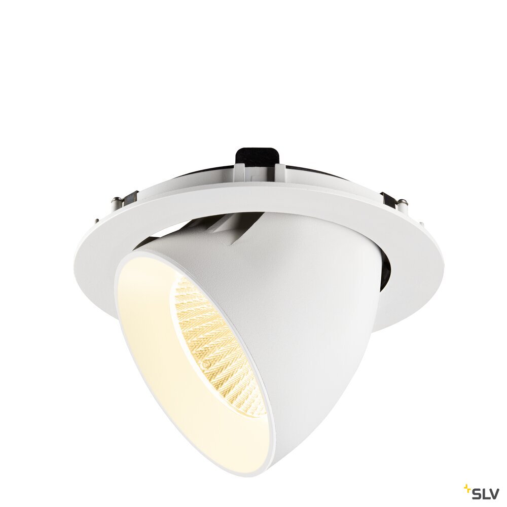 SLV NUMINOS® GIMBLE XL, Recessed ceiling light, 3000 K, 20°, white 1009892