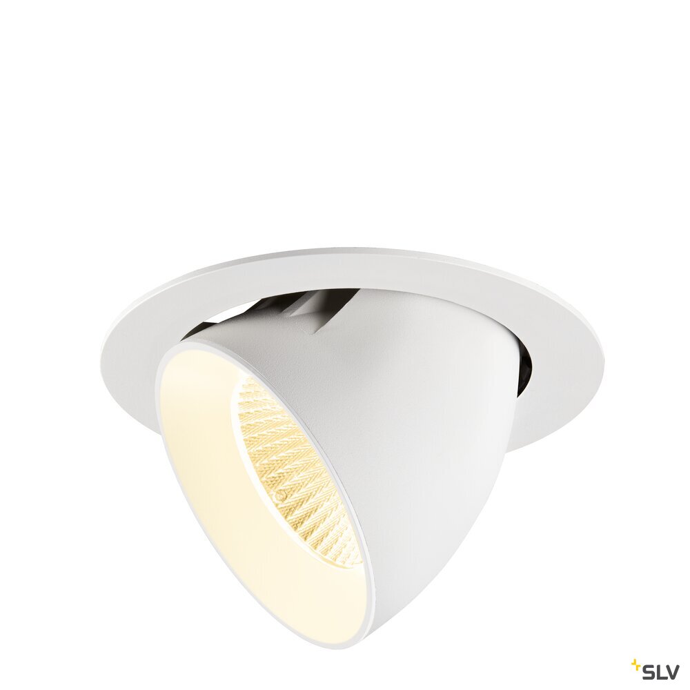 SLV NUMINOS® GIMBLE XL, Recessed ceiling light, 3000 K, 40°, white 1009895