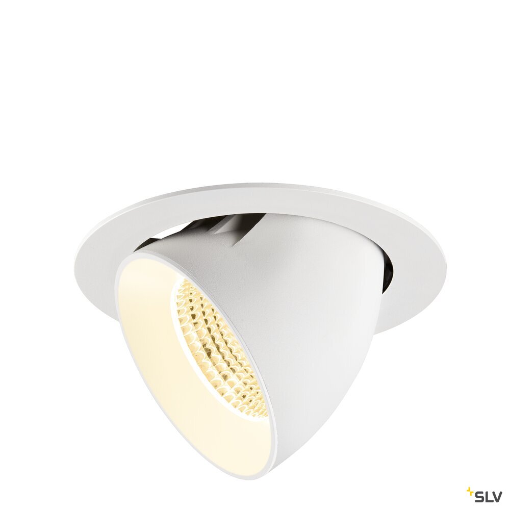 SLV NUMINOS® GIMBLE XL, Recessed ceiling light, 3000 K, 55°, white 1009898