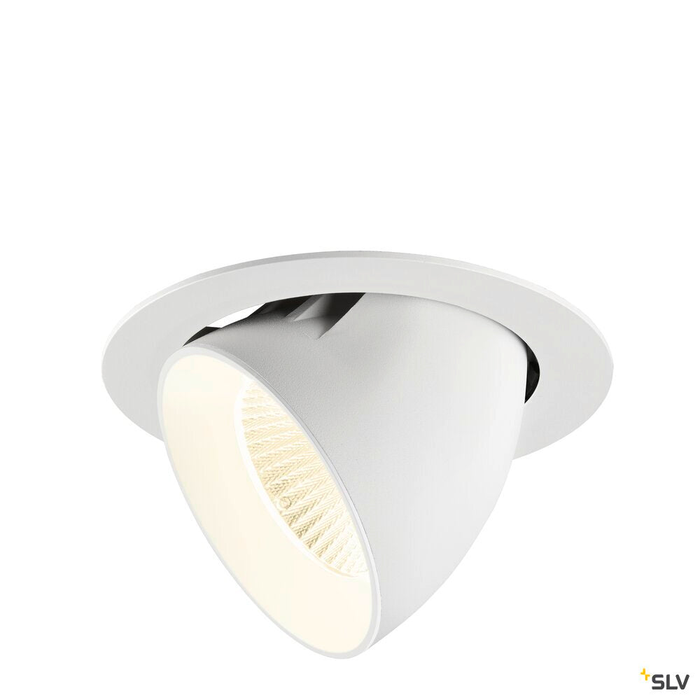SLV NUMINOS® GIMBLE XL, Recessed ceiling light, 4000 K, 20°, white 1009910