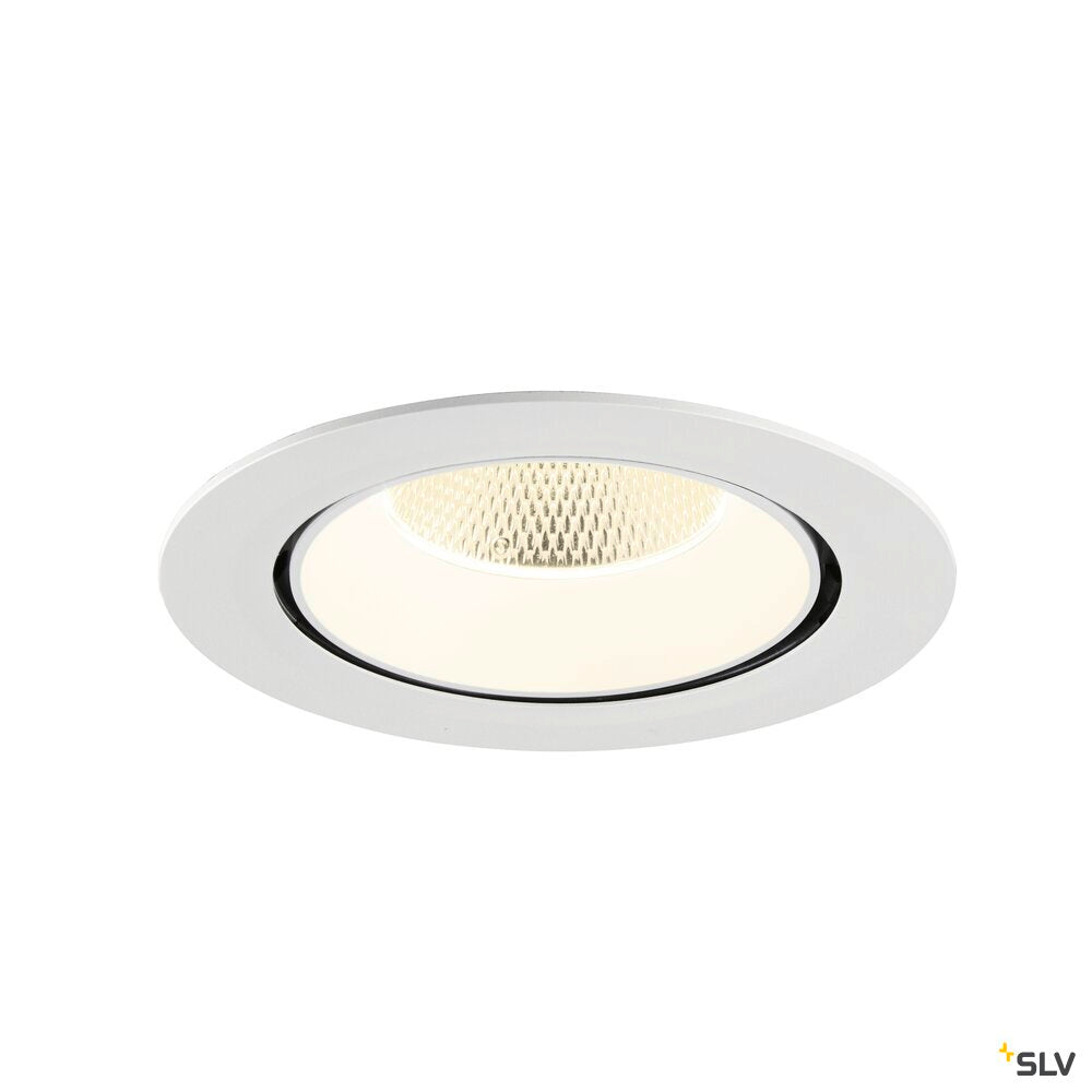 SLV NUMINOS® GIMBLE XL, Recessed ceiling light, 4000 K, 20°, white 1009910