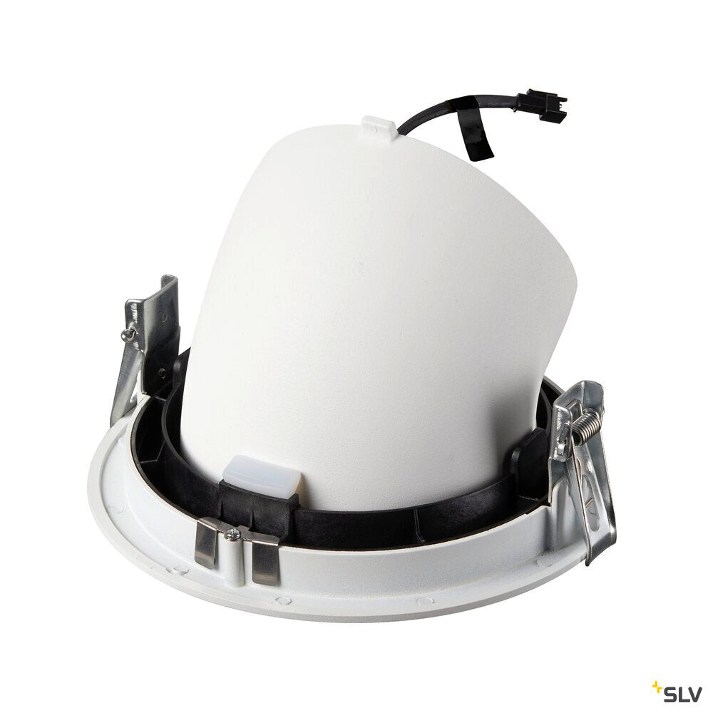 SLV NUMINOS® GIMBLE XL, Recessed ceiling light, 4000 K, 40°, white 1009913