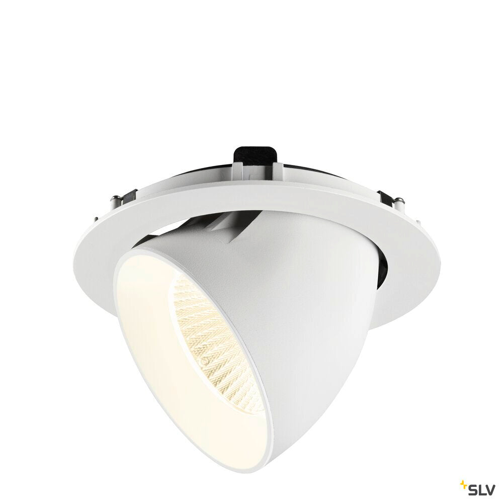 SLV NUMINOS® GIMBLE XL, Recessed ceiling light, 4000 K, 40°, white 1009913