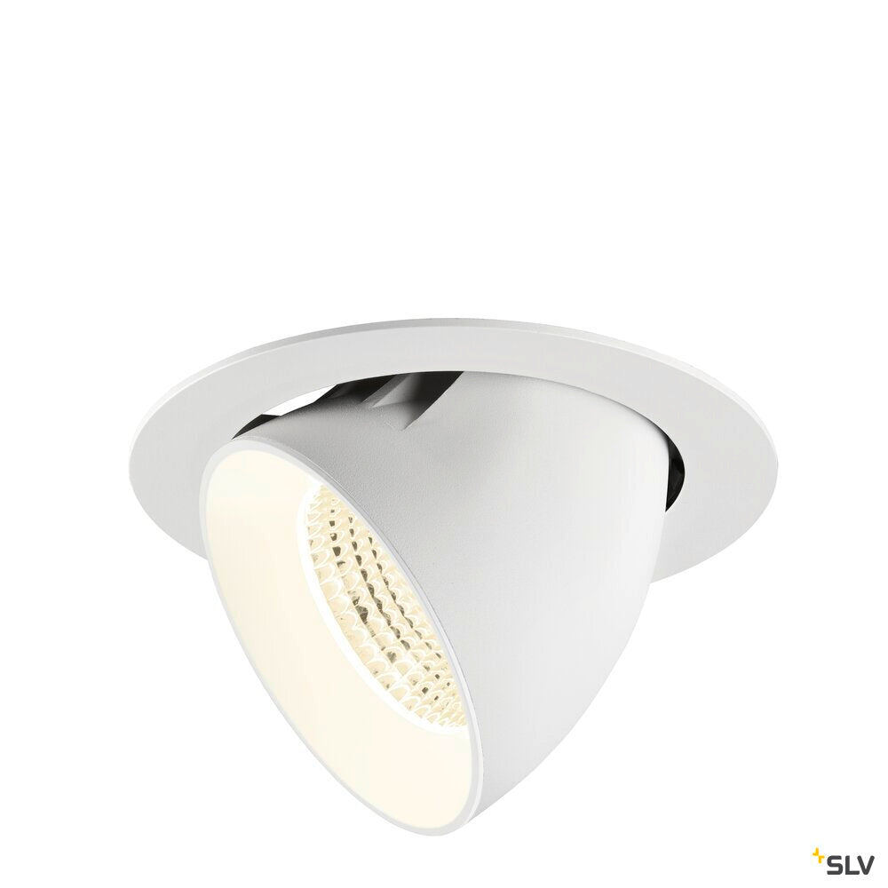 SLV NUMINOS® GIMBLE XL, Recessed ceiling light, 4000 K, 55°, white 1009916