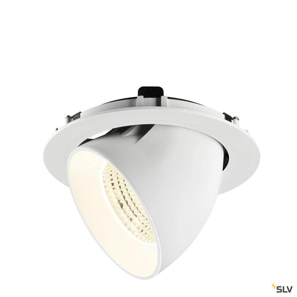 SLV NUMINOS® GIMBLE XL, Recessed ceiling light, 4000 K, 55°, white 1009916