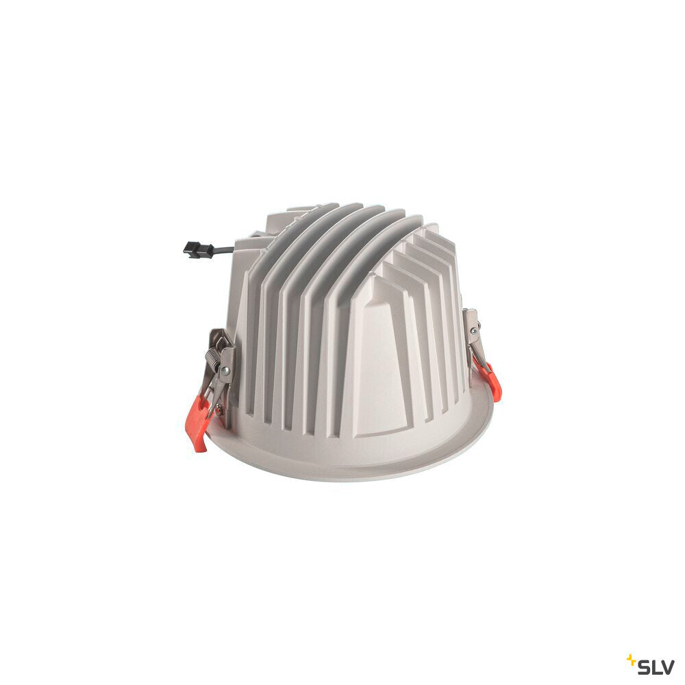 SLV NUMINOS® XL, Recessed ceiling light, 2700 K, 40°, IP20, round, white 1009931
