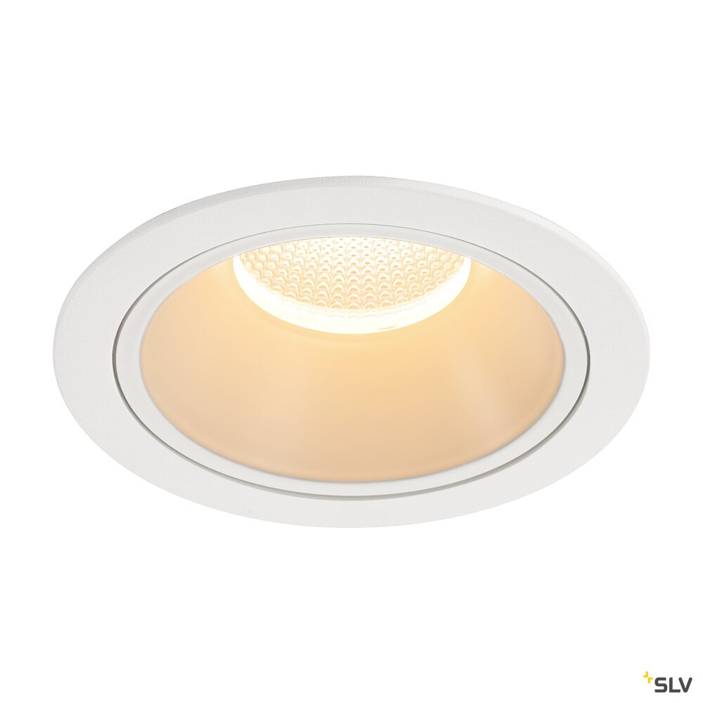 SLV NUMINOS® XL, Recessed ceiling light, 2700 K, 55°, IP20, round, white 1009934