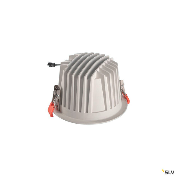 SLV NUMINOS® XL, Recessed ceiling light, 4000 K, 20°, IP20, round, white 1009964