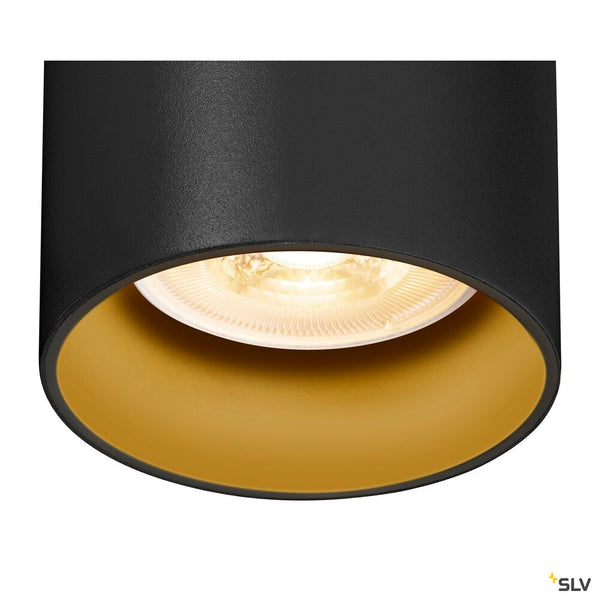 SLV ASTO TUBE, 1~ pendant light, GU10, pendant length 250 cm, 1x max. 10 W, black 1010099