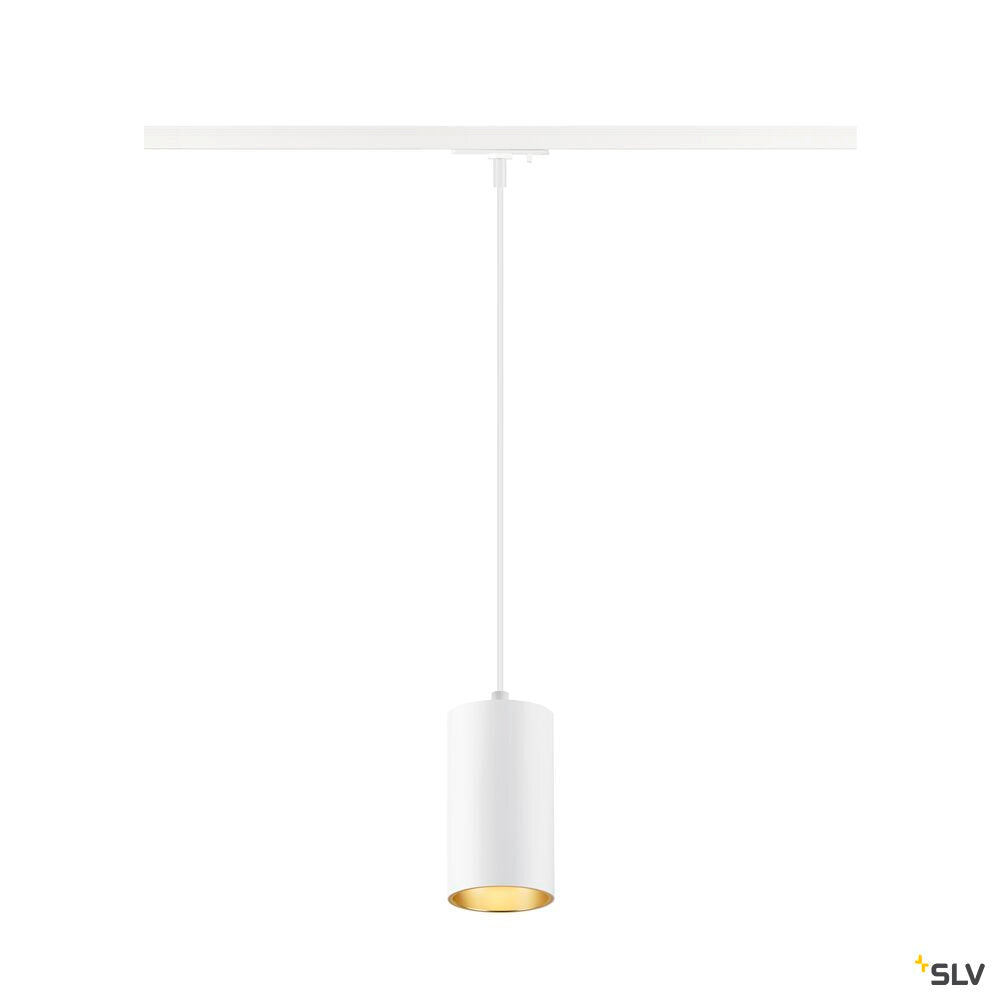 SLV ASTO TUBE, pendant light, GU10, pendant length 250 cm, 1x max. 10 W, white 1010100
