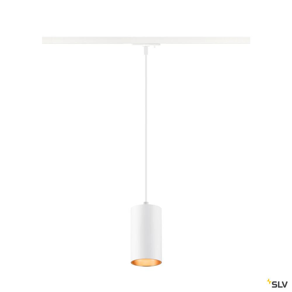 SLV ASTO TUBE, pendant light, GU10, pendant length 250 cm, 1x max. 10 W, white 1010100