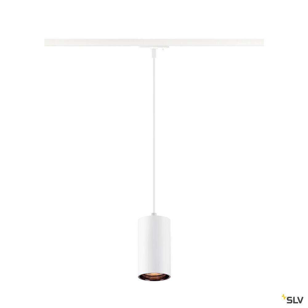 SLV ASTO TUBE, pendant light, GU10, pendant length 250 cm, 1x max. 10 W, white 1010100