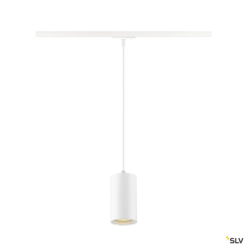 SLV ASTO TUBE, pendant light, GU10, pendant length 250 cm, 1x max. 10 W, white 1010100