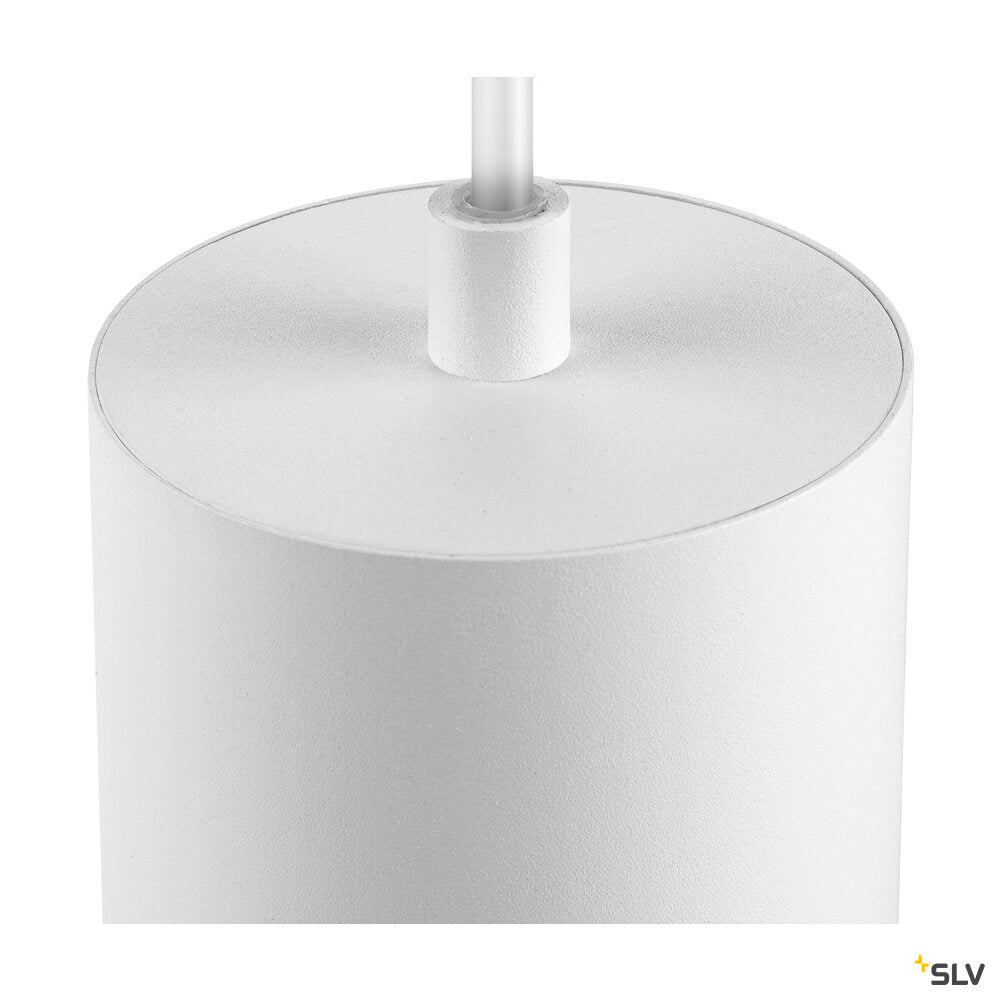 SLV ASTO TUBE, pendant light, GU10, pendant length 250 cm, 1x max. 10 W, white 1010100